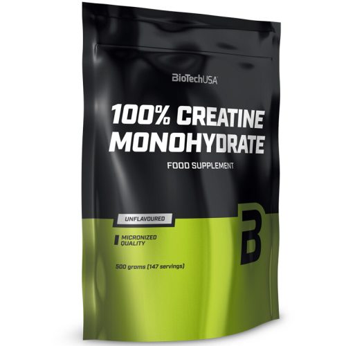 biotech usa creatine monohydrate 500g beutel